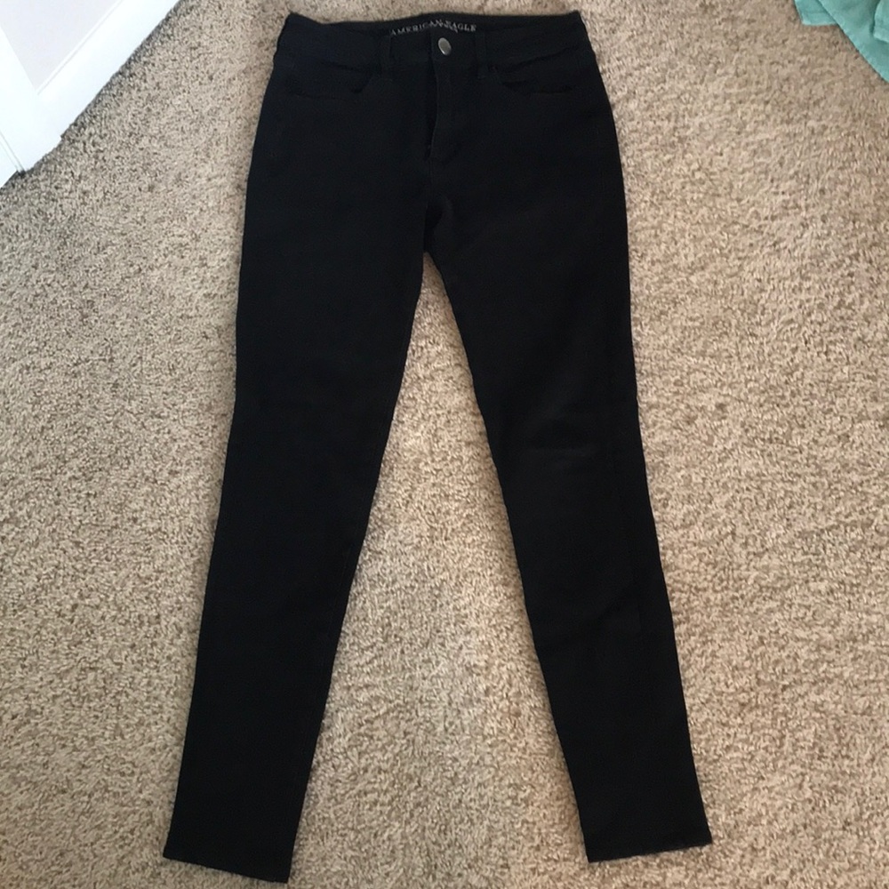 AMERICAN EAGLE high waisted jeggings size 8 (Long)